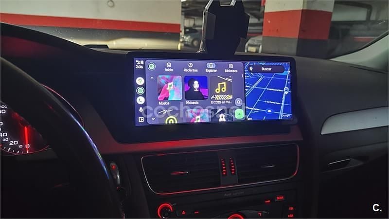 Usado Audi A4 136 CV (100 kW) 2011 Negro Berlina