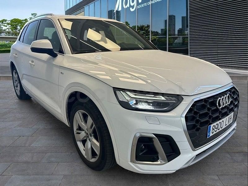 Usado Audi Q5 S-Line 163 CV (119 kW) 2021 Blanco SUV