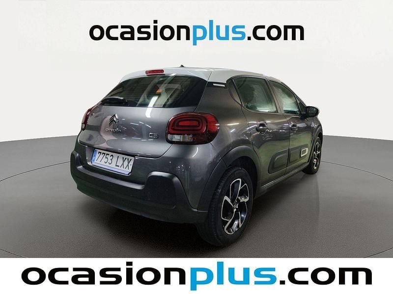 Usado Citroën C3 Feel 83 CV (61 kW) 2022 Gris Utilitario