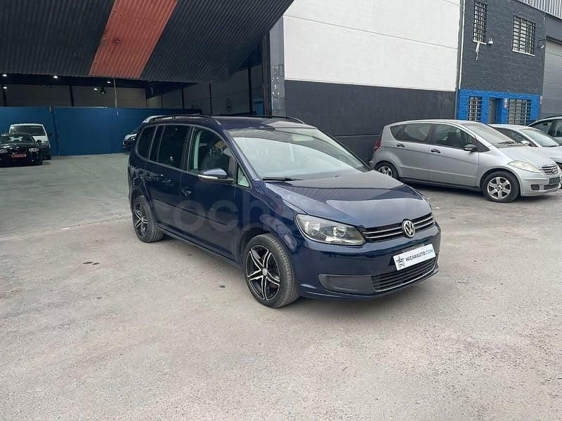 Usado VW Touran Advance 140 CV (102 kW) 2012 Azul Monovolumen