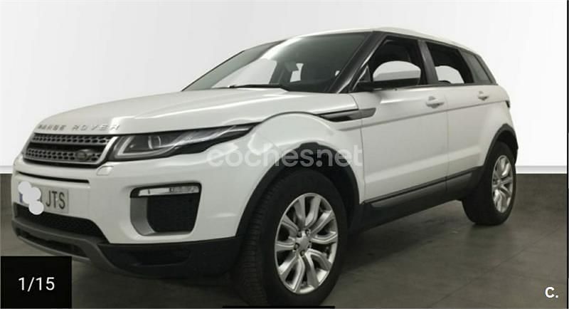 Blanco Usado 2017 Land Rover Range Rover evoque Pure SUV | 15.000 € (Precio justo) - Imagen 1/4