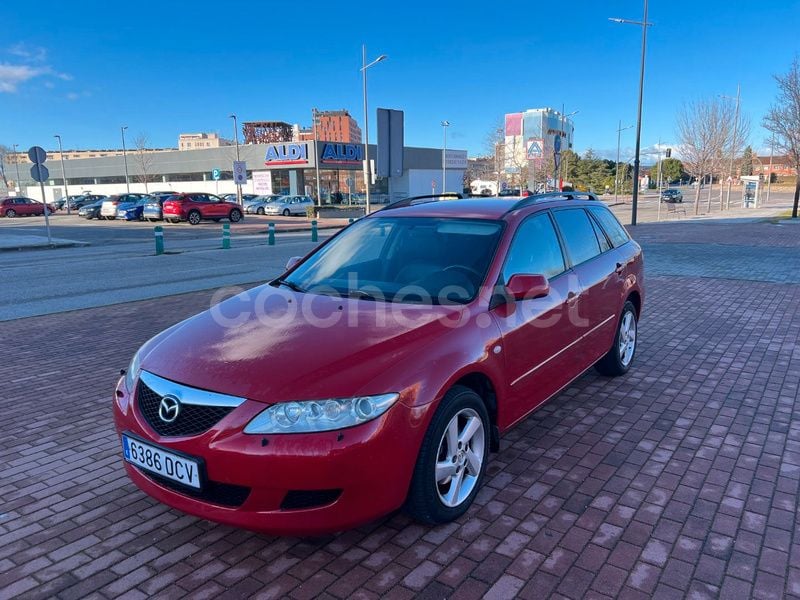 Rojo Usado 2005 Mazda 6 Active Familiar | 3700 € (Buen precio) - Imagen 1/4