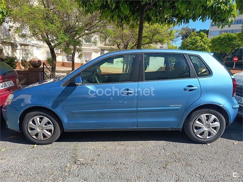 Usado VW Polo United 80 CV (58 kW) 2008 Azul Utilitario