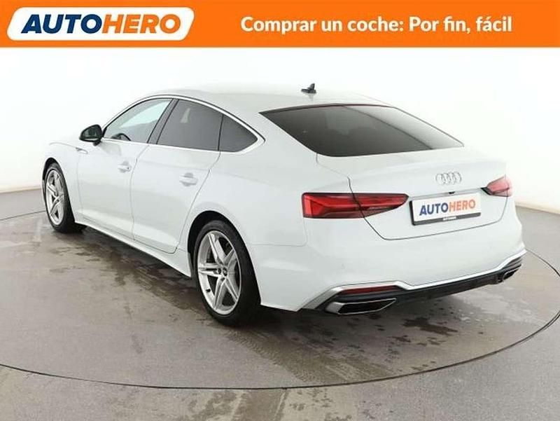 Usado Audi A5 S-Line 163 CV (119 kW) 2021 Blanco Coupe