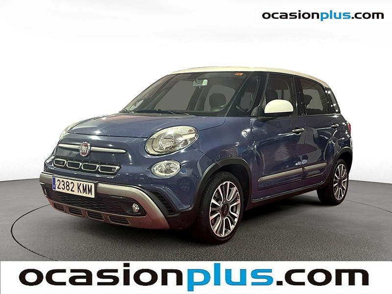 Azul Usado 2018 Fiat 500L Cross Monovolumen | 9900 € (Precio justo) - Imagen 1/4