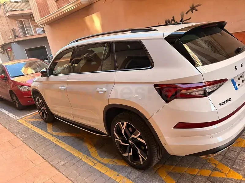 Usado Skoda Kodiaq RS 245 CV (180 kW) 2023 Blanco SUV