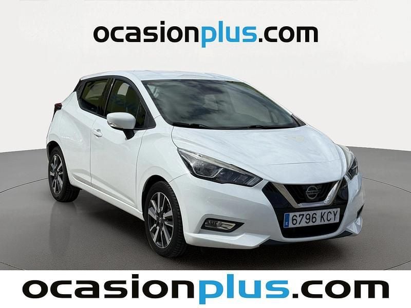 Usado Nissan Micra Acenta 71 CV (52 kW) 2017 Blanco Utilitario
