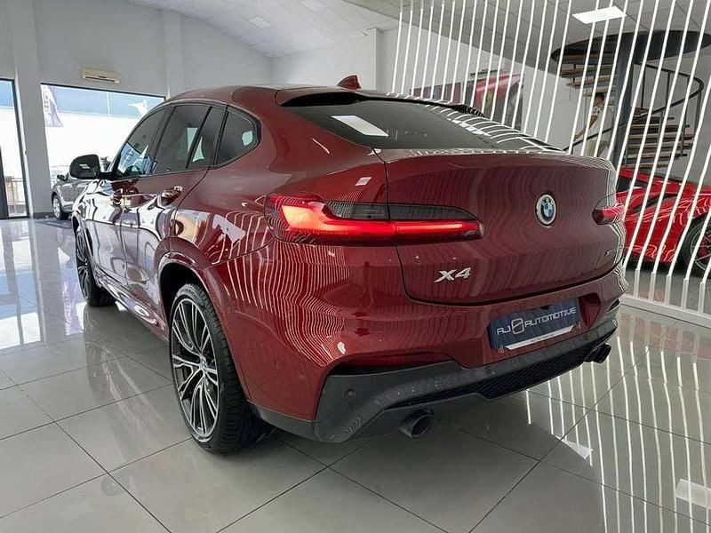 Usado BMW X4 M Sport 190 CV (139 kW) 2021 Granate SUV