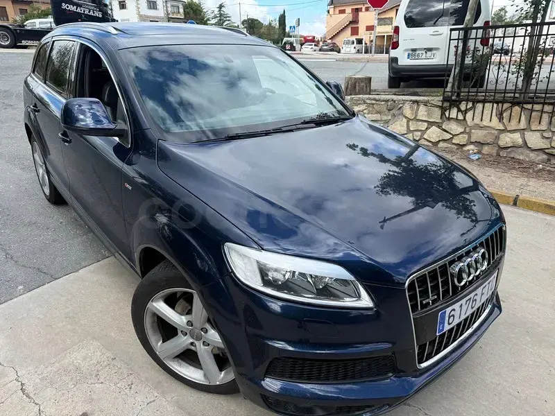 Usado Audi Q7 S-Line 240 CV (176 kW) 2008 Azul SUV