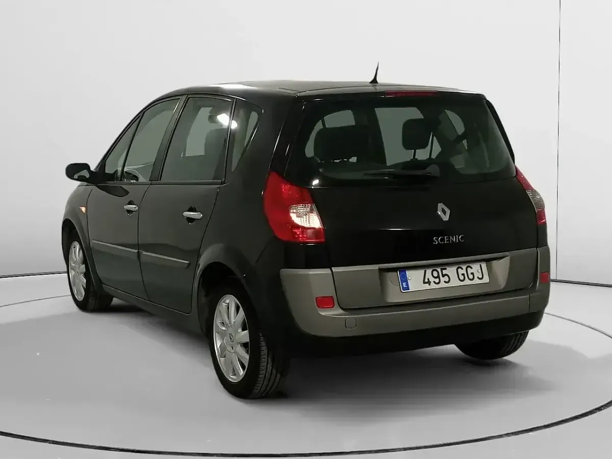 Usado Renault Scénic Dynamique 105 CV (77 kW) 2008 Negro Monovolumen