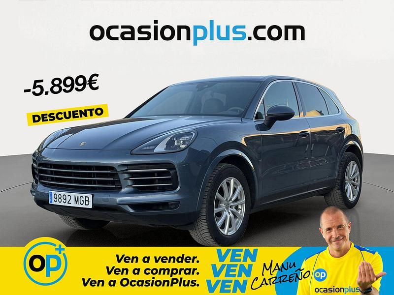 Usado Porsche Cayenne 340 CV (250 kW) 2019 Azul SUV