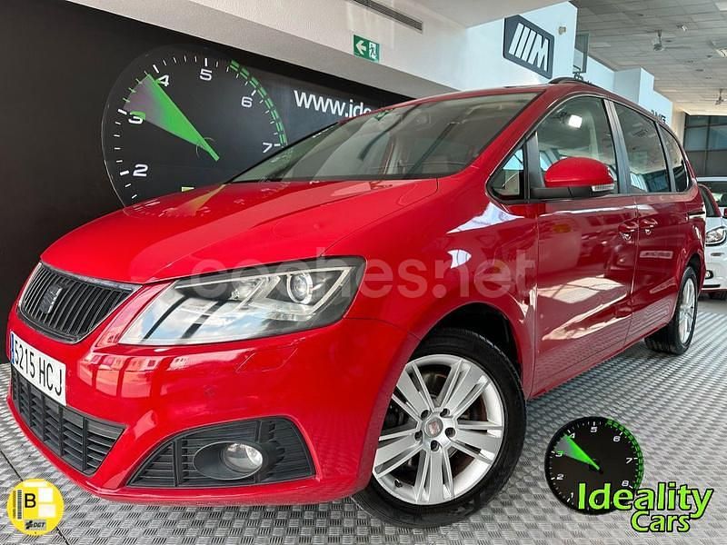 Rojo Usado 2011 Seat Alhambra Ecomotive Monovolumen | 13.990 € (Precio justo) - Imagen 1/4