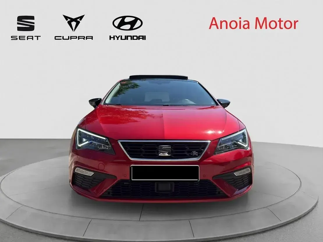 Usado Seat Leon FR 150 CV (110 kW) 2019 Rojo Berlina