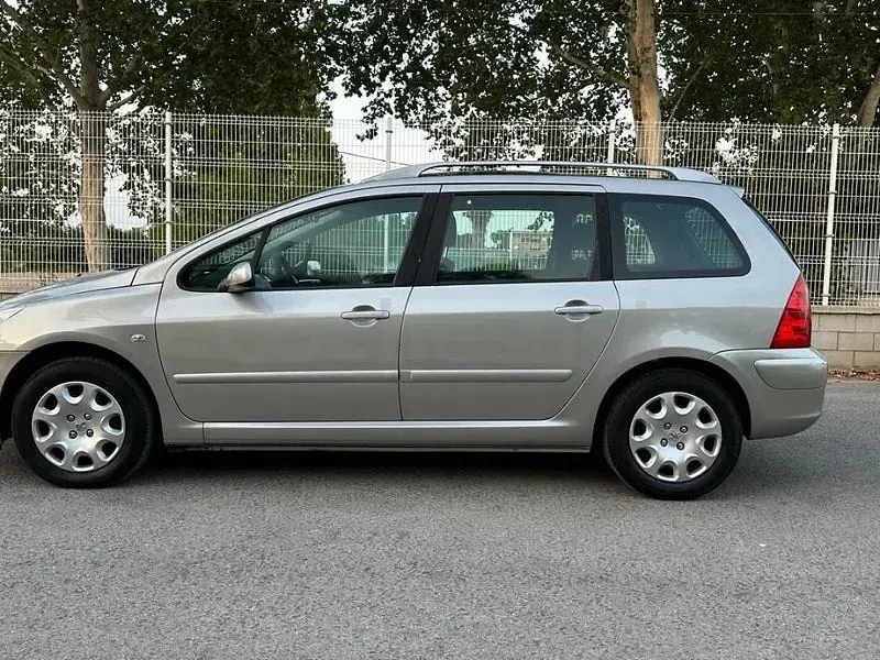 Usado Peugeot 307 90 CV (66 kW) 2007 Gris / plata Familiar