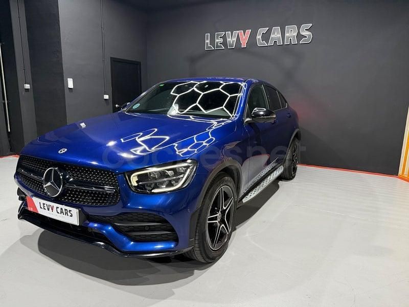 Usado Mercedes GLC220 194 HP (142 kW) 2020 Azul Coupé