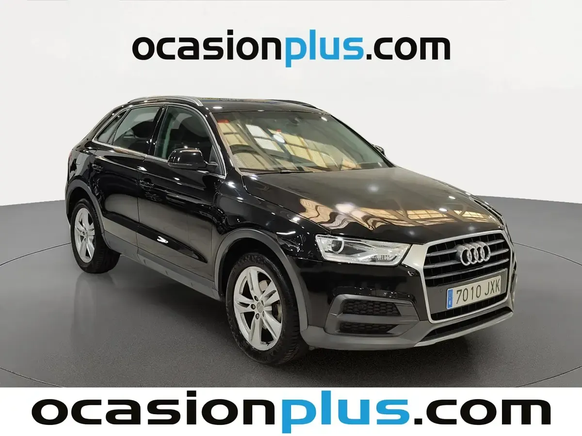 Usado Audi Q3 Design 150 CV (110 kW) 2017 Negro SUV