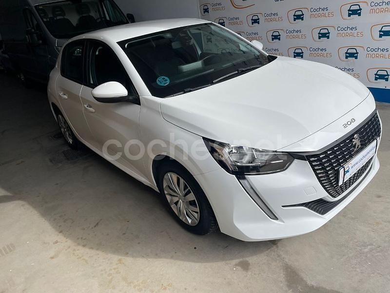 Usado Peugeot 208 Active 100 CV (73 kW) 2021 Blanco Utilitario