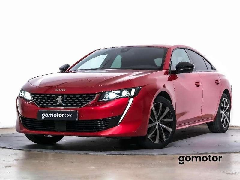 Rojo Usado 2019 Peugeot 508 GT-line Berlina | 16.990 € (Precio justo) - Imagen 1/4
