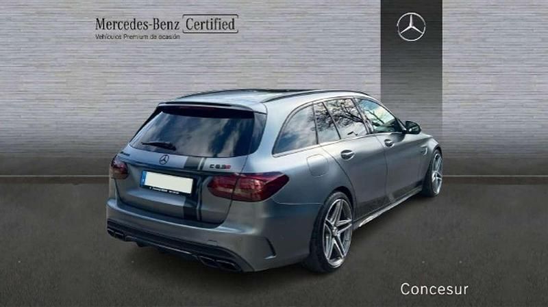 Usado Mercedes C63 AMG AMG 510 CV (375 kW) 2016 Gris Familiar