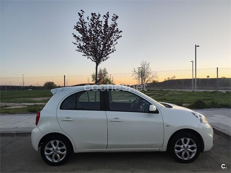 Usado Nissan Micra Visia 80 CV (58 kW) 2015 Blanco Utilitario