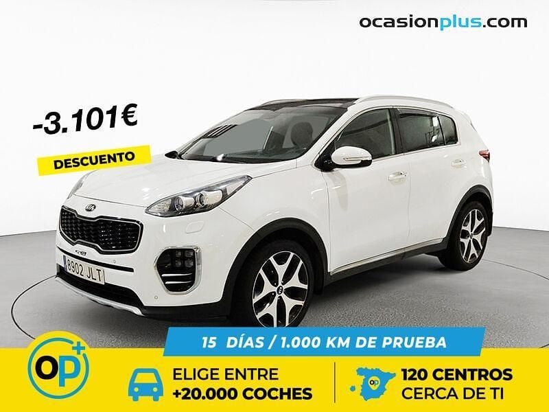 Usado Kia Sportage GT-Line 177 CV (130 kW) 2016 Blanco SUV