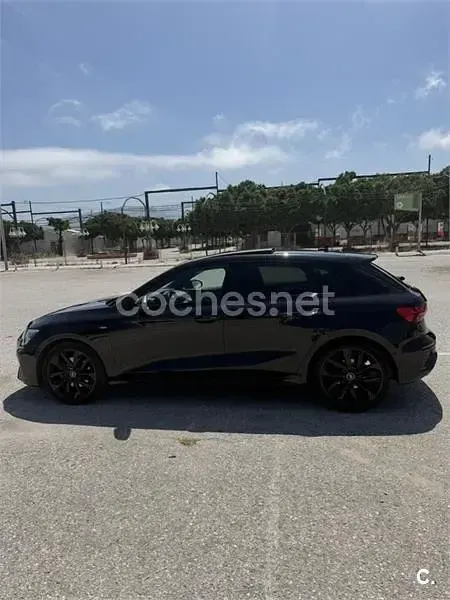 Usado Audi A3 S-Line 150 CV (110 kW) 2021 Negro Berlina