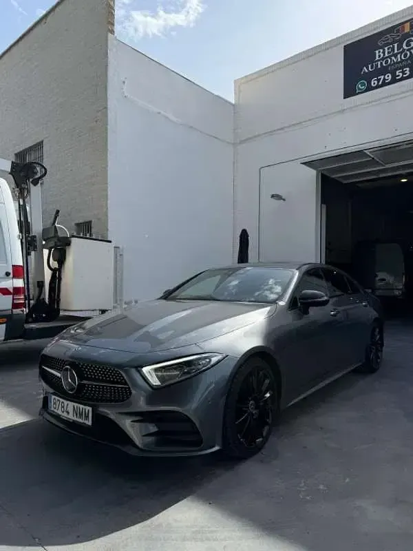 Usado Mercedes CLS350 286 CV (210 kW) 2020 Gris Coupe