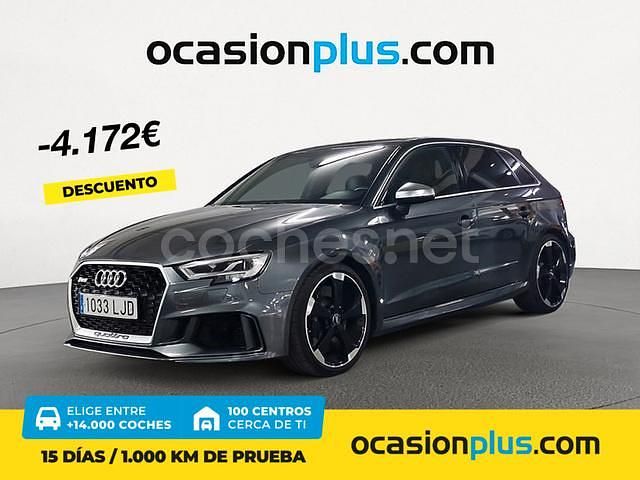 Gris / plata Usado 2020 Audi RS3 Sportback Utilitario | 45.900 € (Super precio) - Imagen 1/4