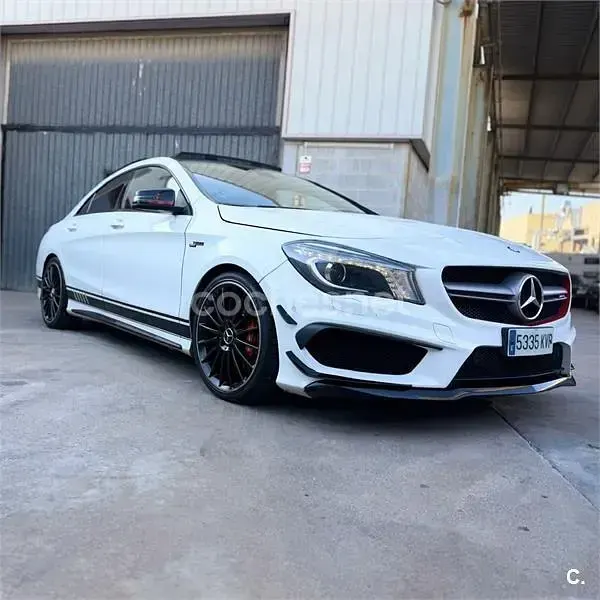 Usado Mercedes CLA45 AMG AMG 360 CV (264 kW) 2014 Blanco Coupe