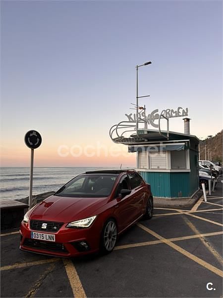 Usado Seat Ibiza FR 110 CV (80 kW) 2021 Rojo Berlina
