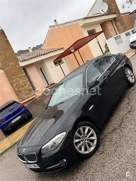 Usado BMW 520 Efficient Dynamics 184 CV (135 kW) 2011 Negro Berlina
