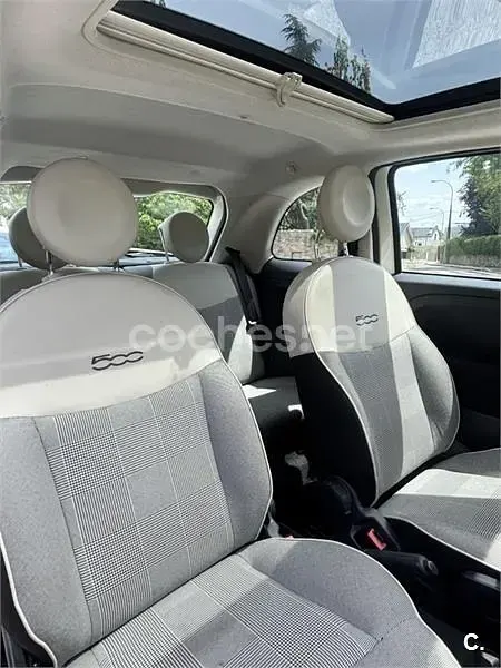 Usado Fiat 500 Lounge 69 CV (50 kW) 2014 Blanco Berlina