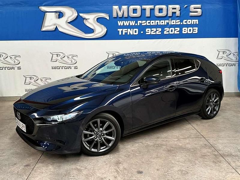 Azul Usado 2021 Mazda 3 Homura-Line Utilitario | 21.500 € (Precio justo) - Imagen 1/4