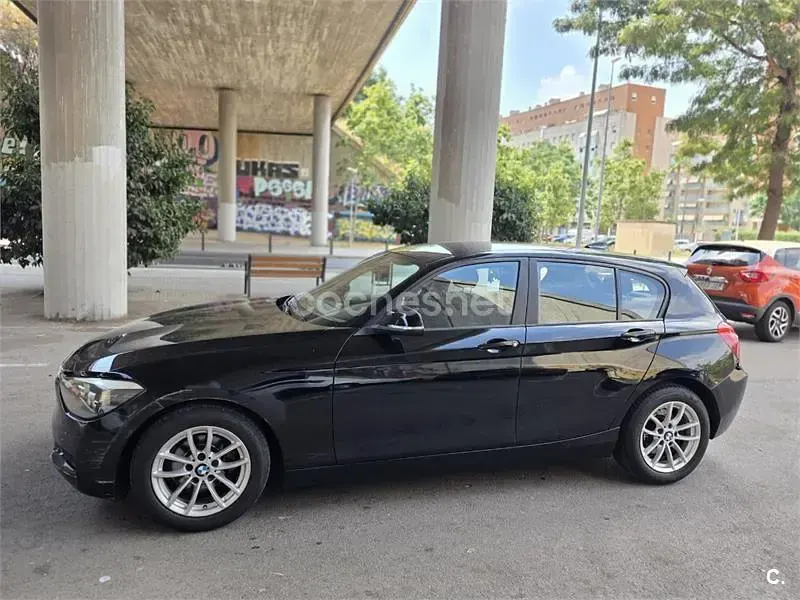 Usado BMW 116 116 CV (85 kW) 2013 Negro Utilitario