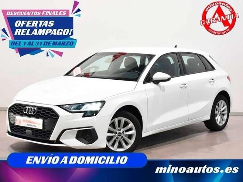 Usado Audi A3 Sportback S-Line 110 CV (80 kW) 2021 Blanco Utilitario