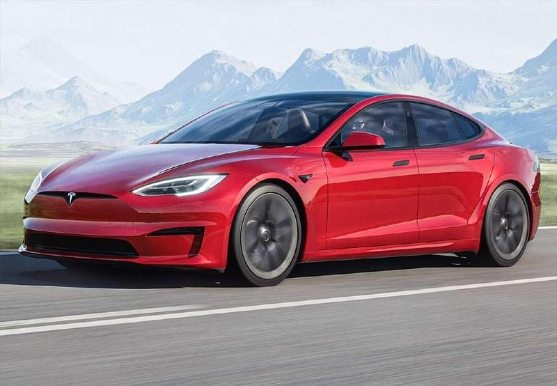 Usado Tesla Model S Long Range AWD 386 kW (525 CV) 2020 Gris Utilitario