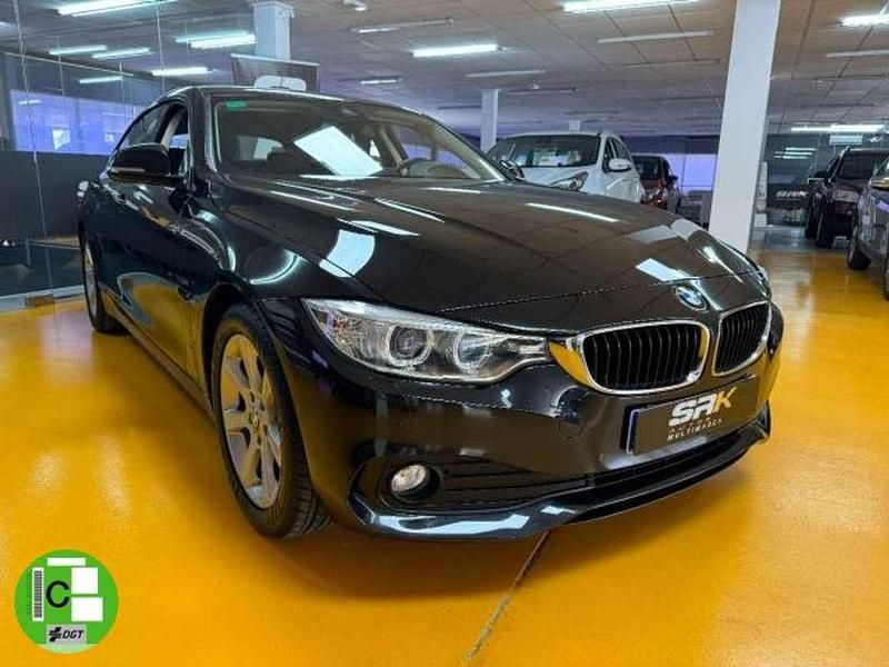 Usado BMW 418 Gran Coupé Sport Line 150 CV (110 kW) 2015 Negro Coupe