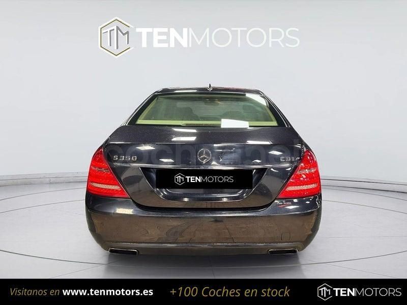 Usado Mercedes S350 258 CV (189 kW) 2010 Negro Berlina
