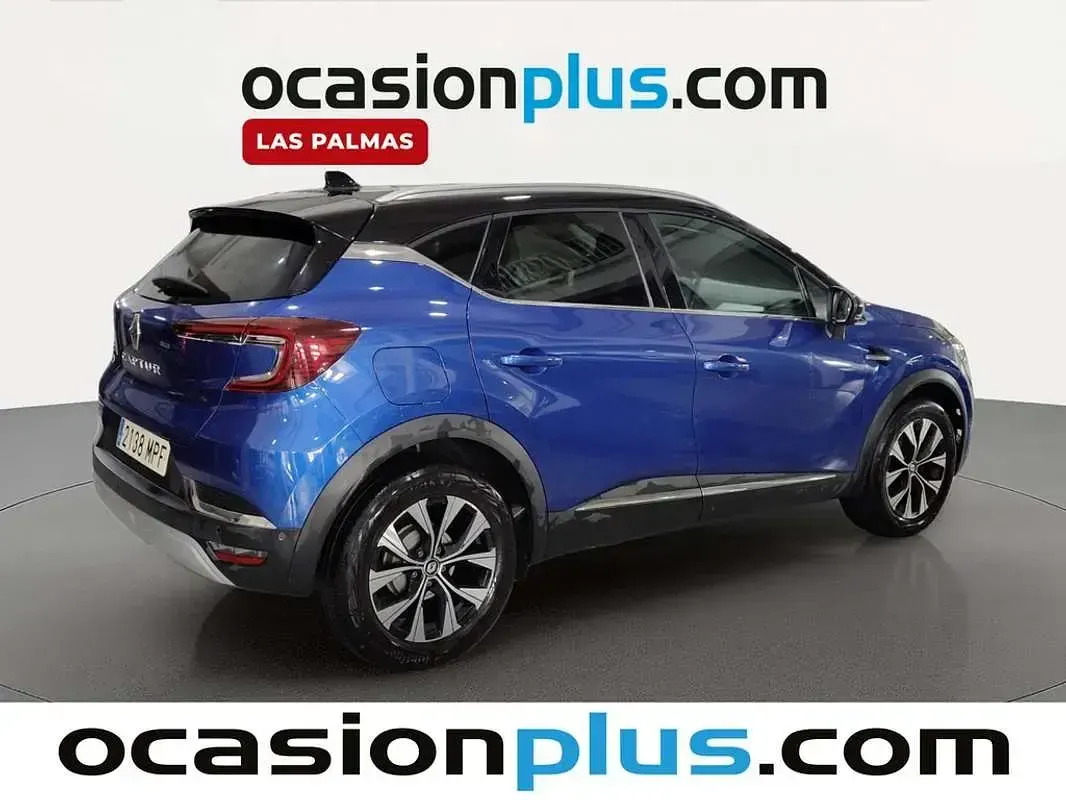 Usado Renault Captur Techno 91 CV (66 kW) 2024 Azul SUV