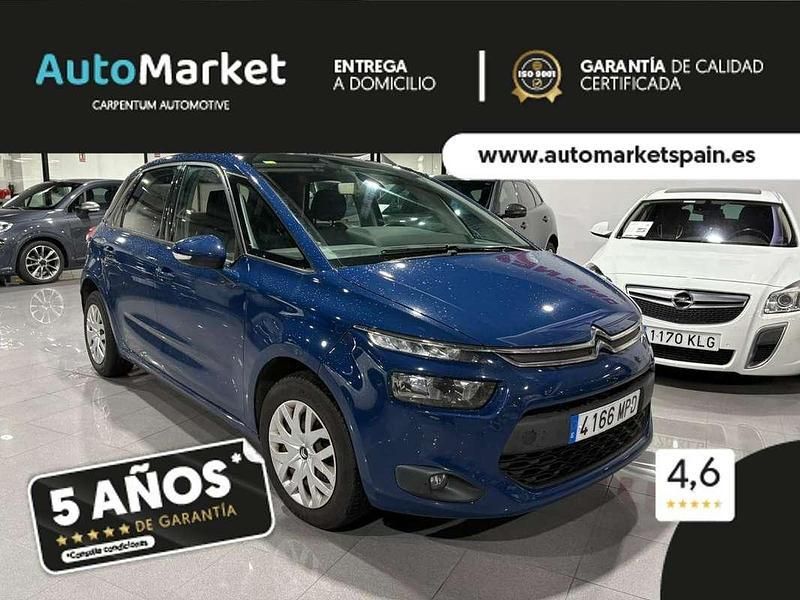 Azul Usado 2018 Citroën C4 Picasso Live Monovolumen | 10.800 € (Precio justo) - Imagen 1/4