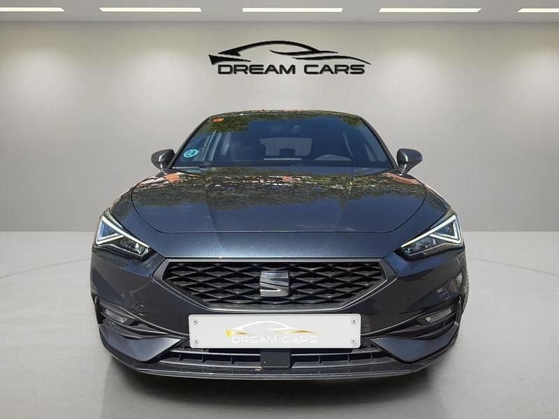 Usado Seat Leon FR 150 CV (110 kW) 2021 Gris