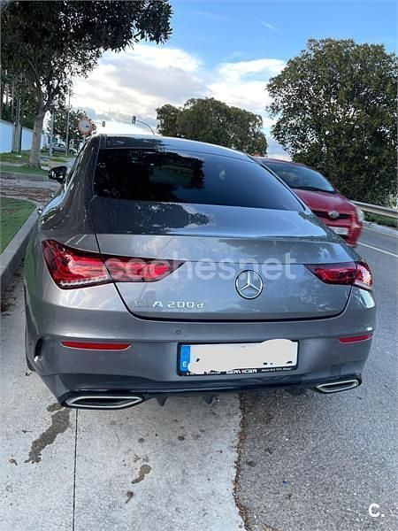 Usado Mercedes CLA200 150 CV (110 kW) 2021 Gris / plata Berlina