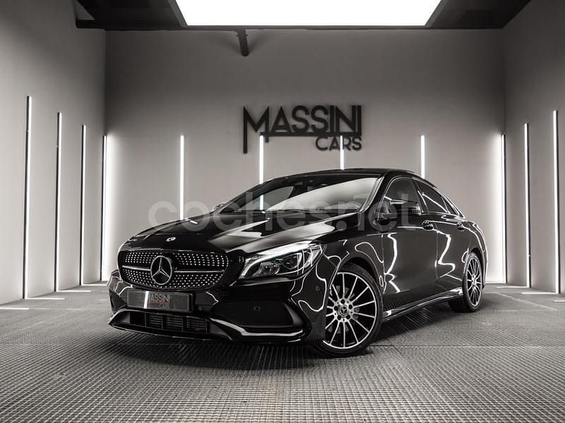 Negro Usado 2018 Mercedes CLA250 Berlina | 24.999 € (Precio justo) - Imagen 1/4