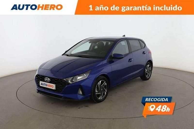 Azul Usado 2022 Hyundai i20 Berlina | 14.570 € (Buen precio) - Imagen 1/3