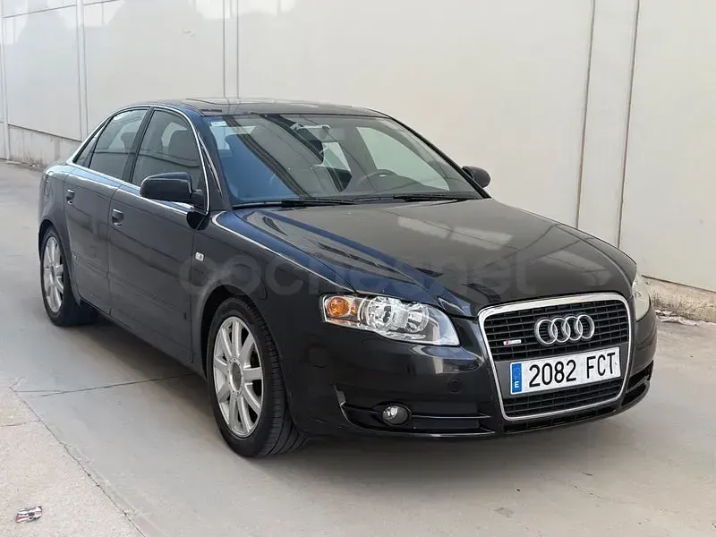 Usado Audi A4 S-Line 140 CV (102 kW) 2007 Negro Berlina