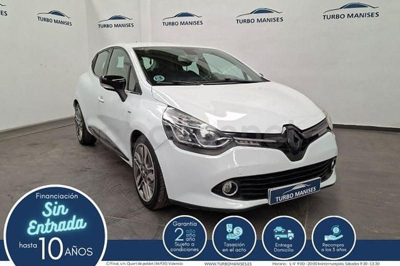 Usado Renault Clio IV LIMITED 90 CV (66 kW) 2015 Blanco Berlina