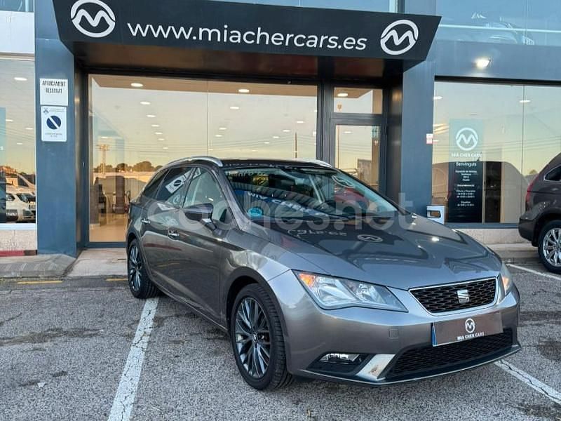 Gris / plata Usado 2017 Seat Leon Style Familiar | 10.200 € (Precio justo) - Imagen 1/4