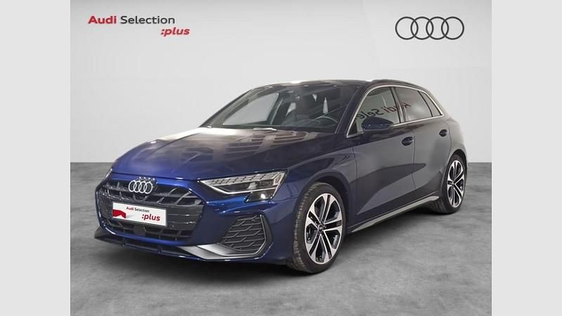 Azul navarra metalizado Usado 2024 Audi A3 S-Line Berlina | 41.400 € (Caro) - Imagen 1/4