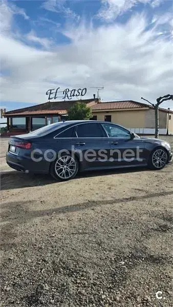 Usado Audi A6 190 CV (139 kW) 2017 Negro Berlina