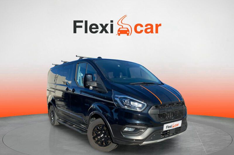 Negro Usado 2022 Ford Transit Custom Trend Familiar | 30.990 € (Caro) - Imagen 1/4